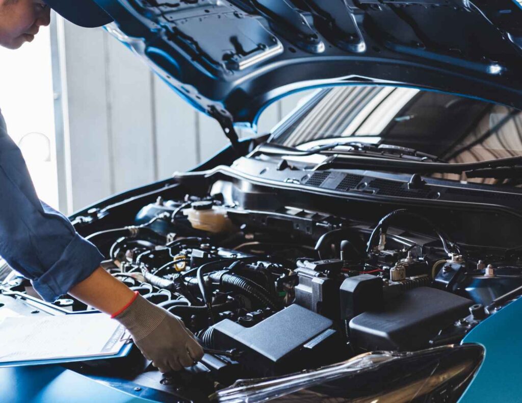 diagnostics during oil change